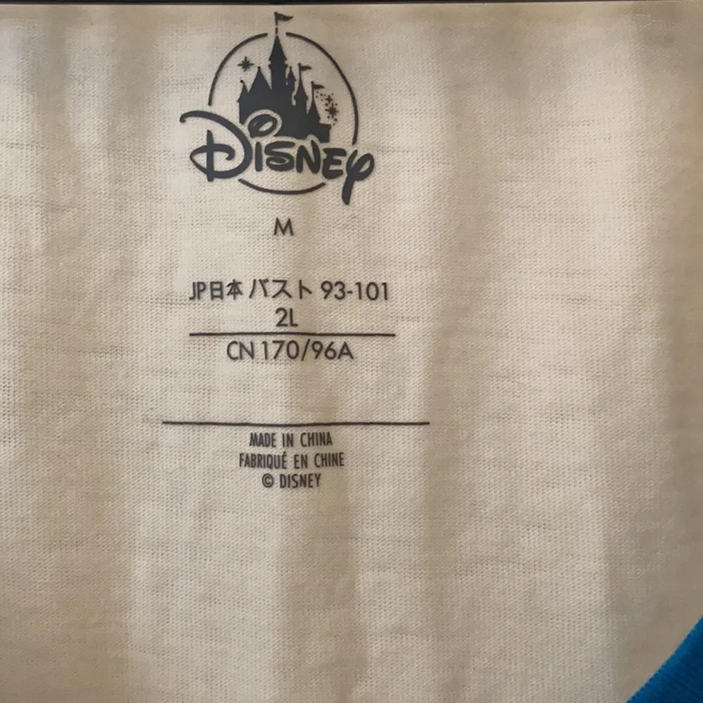 Disney Mickey Mouse short sleeve V-neck T-shirt graphic multicolored - Picture 8 of 10
